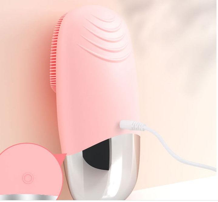 Mini Silicone Electric Face Cleansing Brush Electric Tools